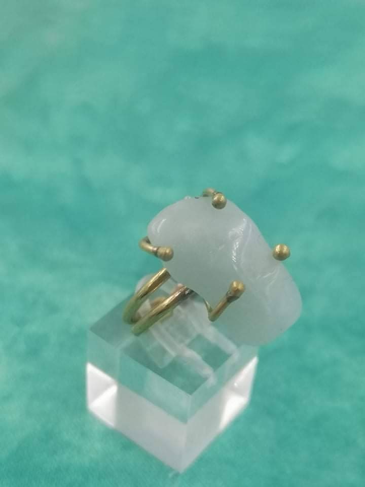 Aqua marine ring