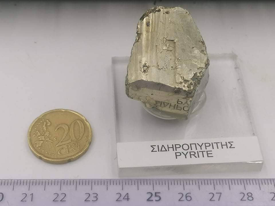 Rough Pyrite Cubes Mineral Stone Power Protection Money Gold Money Stone