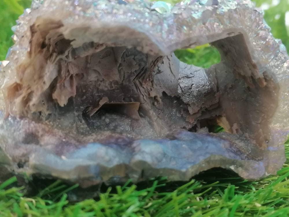 Natural Cactus Amethyst and Titanium oxidation - Amazing Collector's Piece Extra Quality