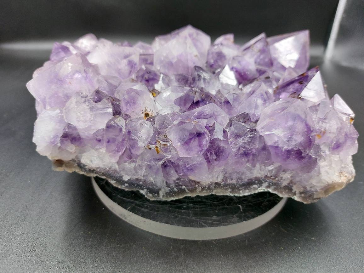 Natural Crystal Amethyst Collection Speciment Healing Stone Birtsthone Crystal Purple Protection Decoration Mineral