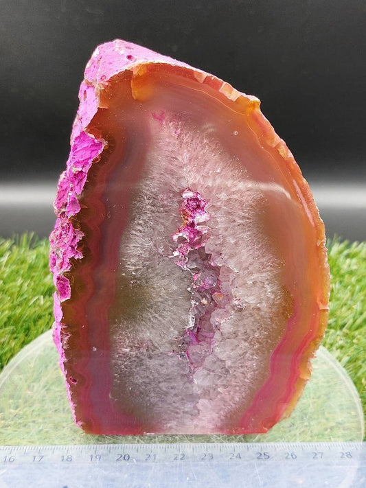 Natural Crystal Agate Stone - Amazing Collector's Piece - Home Decor