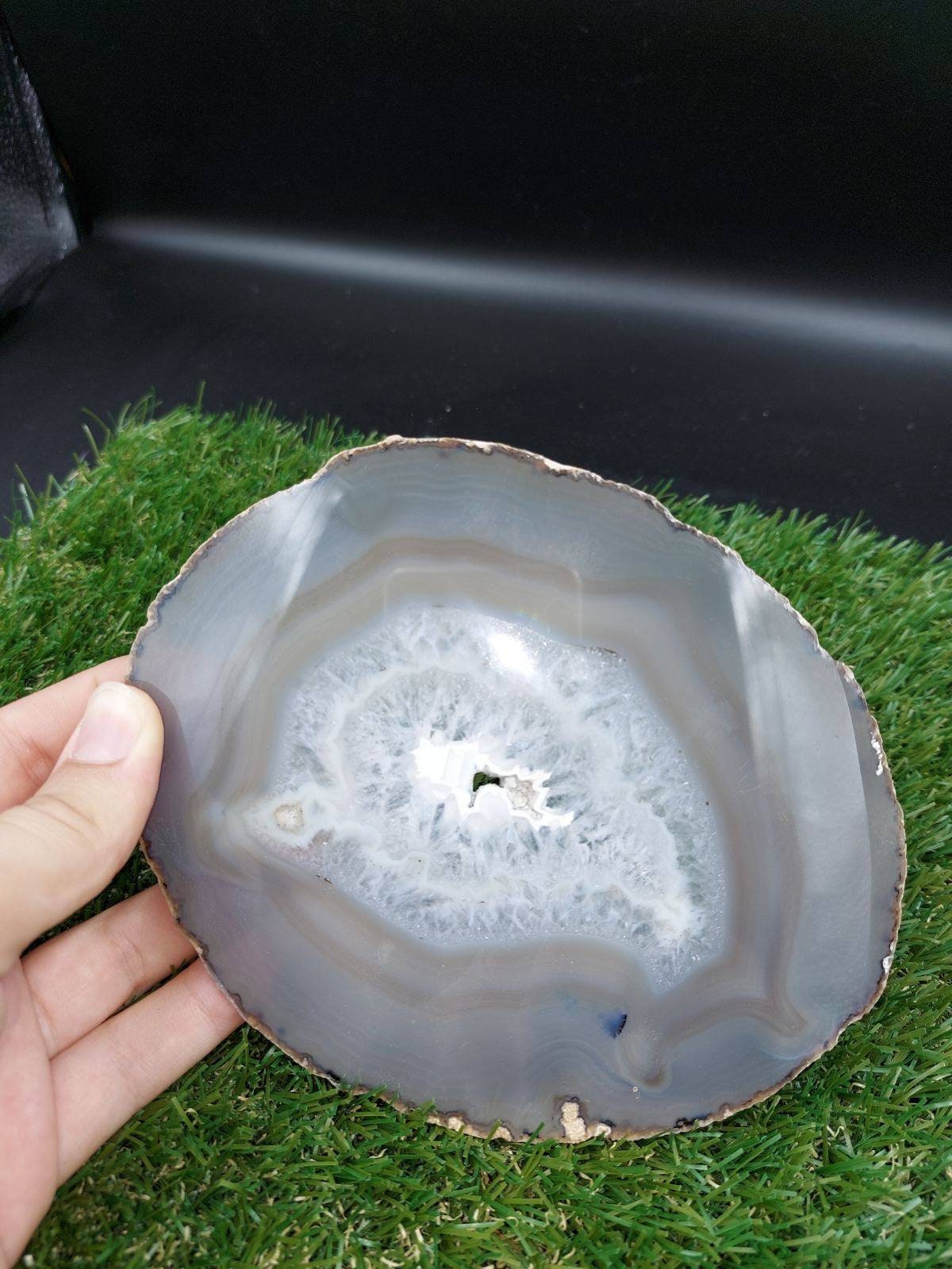 Agate, Natural Agate Slice Coaster, Agate Slice For Home Decoration, Bohemian Agate, Finding Coaster