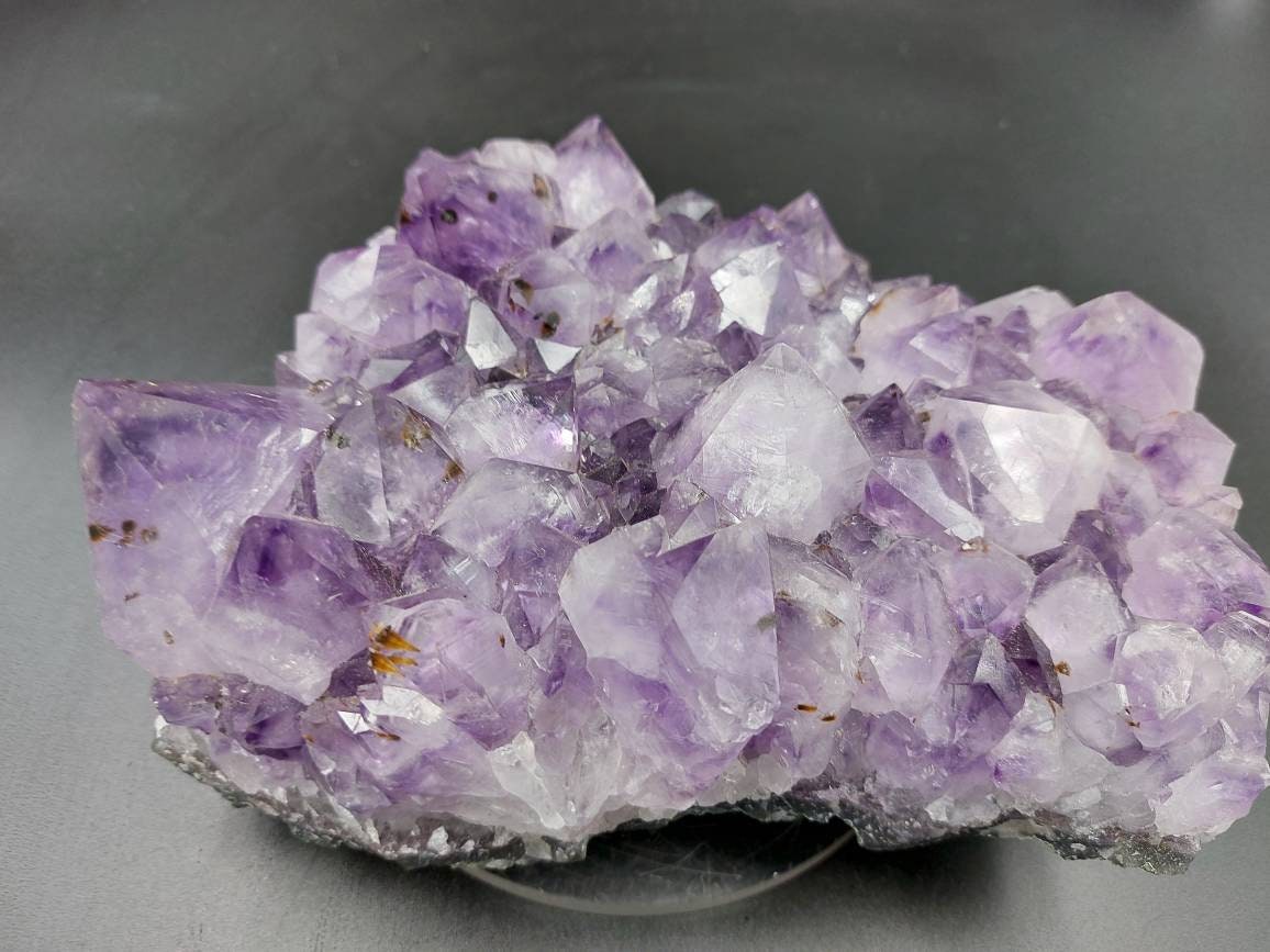 Natural Crystal Amethyst Collection Speciment Healing Stone Birtsthone Crystal Purple Protection Decoration Mineral