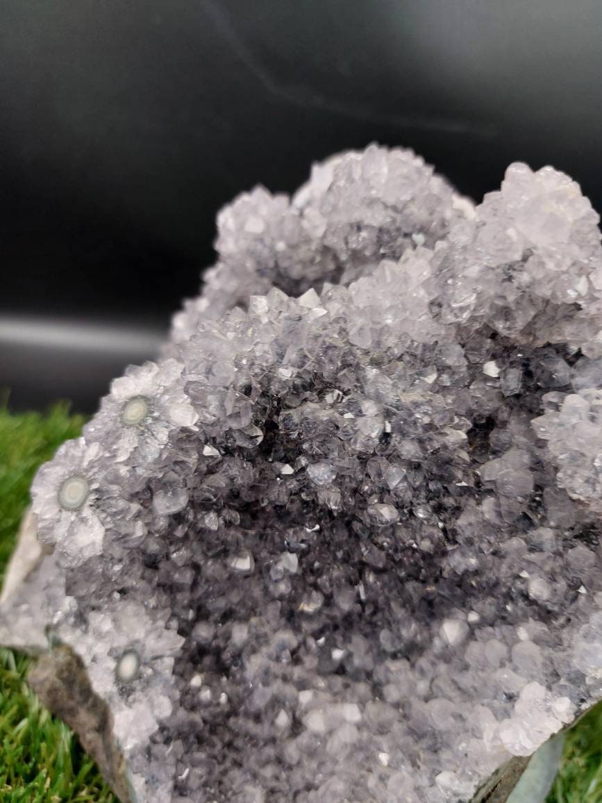 Huge, Amethyst, Cluster, Cactus Crystal, Calcite, Speciment,Mineral Urugyau, Protection,Stone Purple, Decoration, Gift Idea, Collection Gem