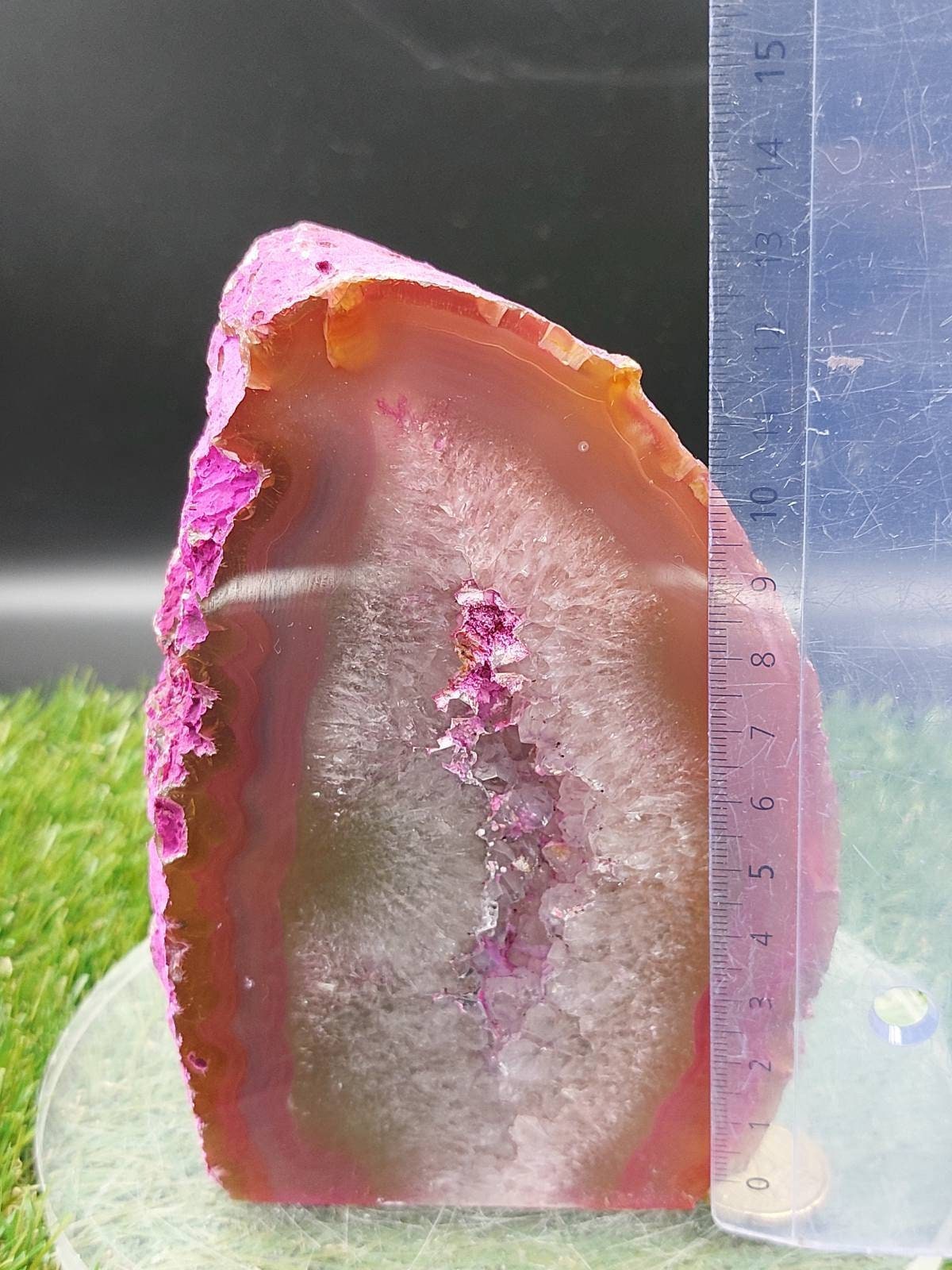 Natural Crystal Agate Stone - Amazing Collector's Piece - Home Decor