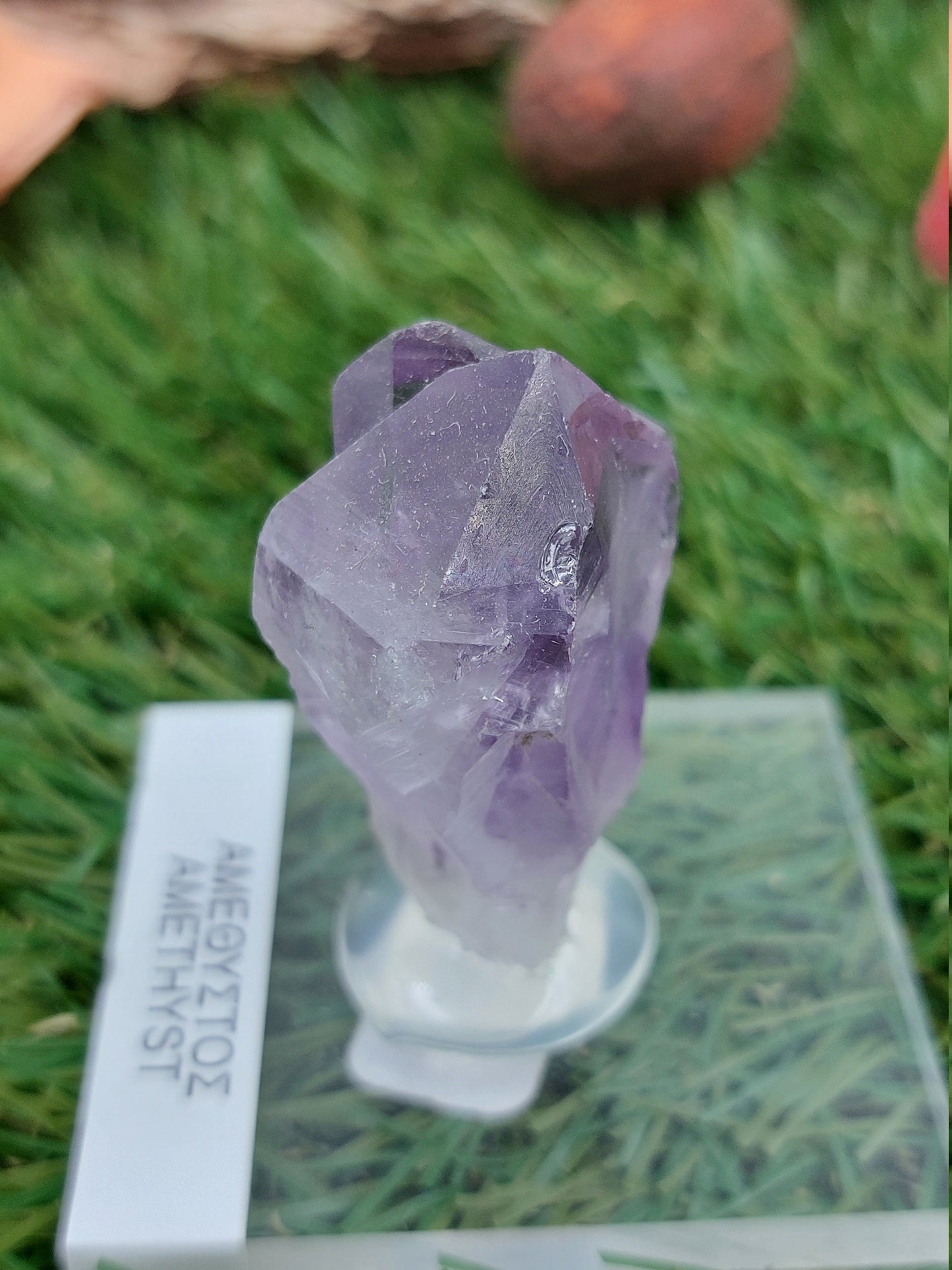 Natural Twin Pointy Amethyst - Extra Quality - Rough Mineral