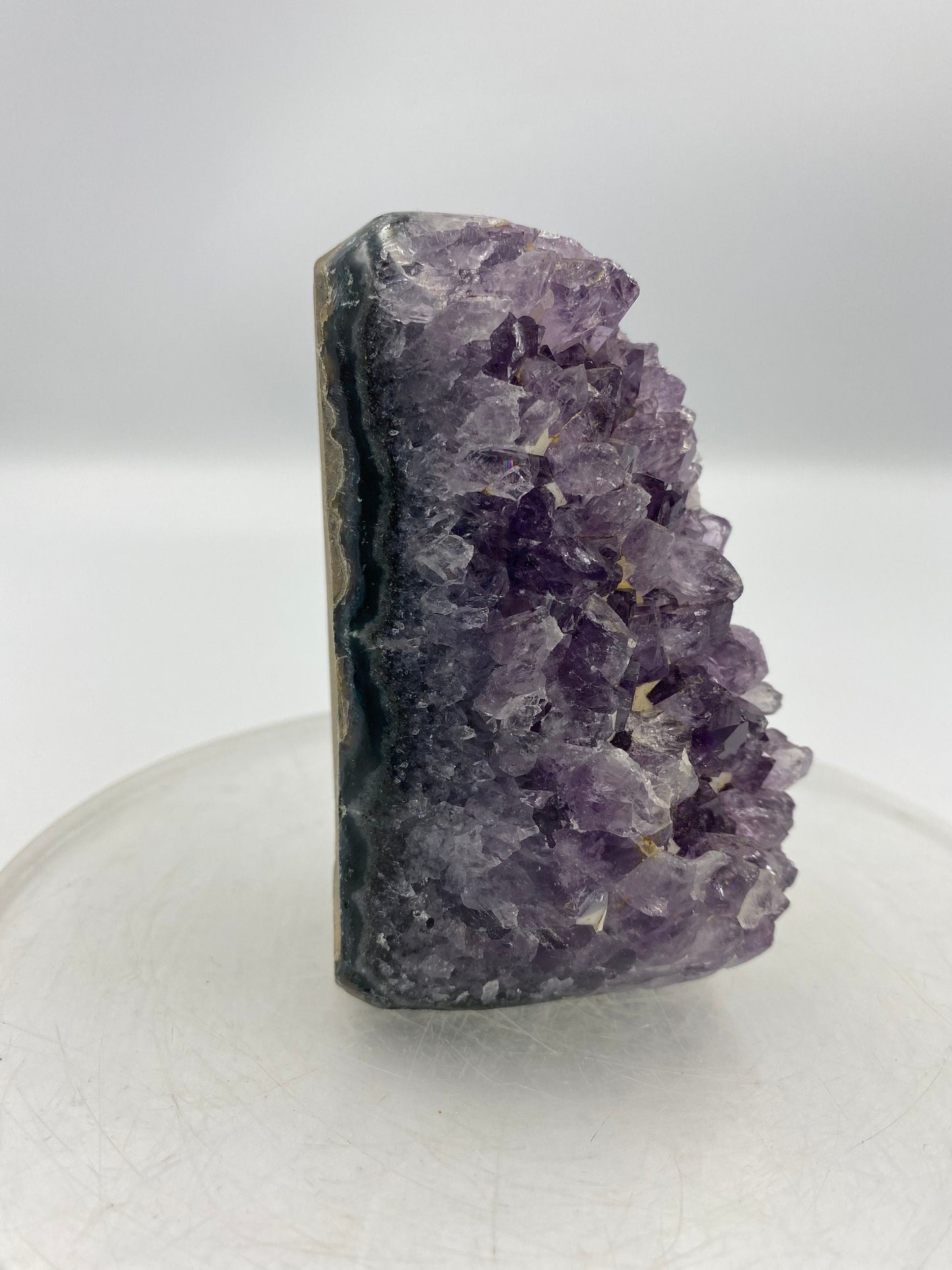 Natural Home Decor Amethyst with Calcite PERFECT for FENG SHUI use!