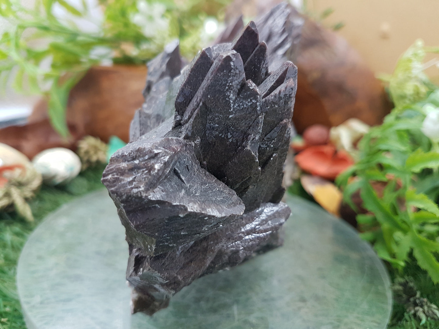 AMAZING GREEK Anterior Ankerite Geody DogTeeth Crystal for Protection