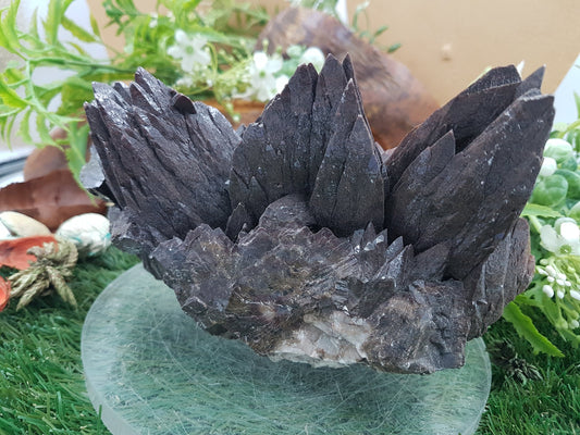 AMAZING GREEK Anterior Ankerite Geody DogTeeth Crystal for Protection