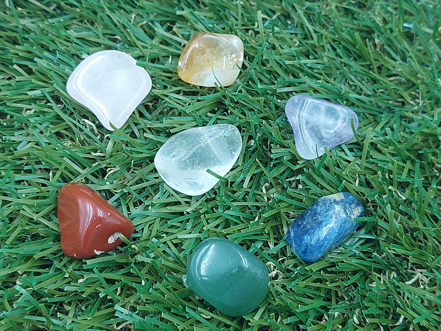 Chakra Stone Set, Chakra Stones, 7 Chakra Crystals, Chakra Set, Crystal Therapy, Crystals, Tumbled Stones, Reiki, Spirituality, Metaphysical