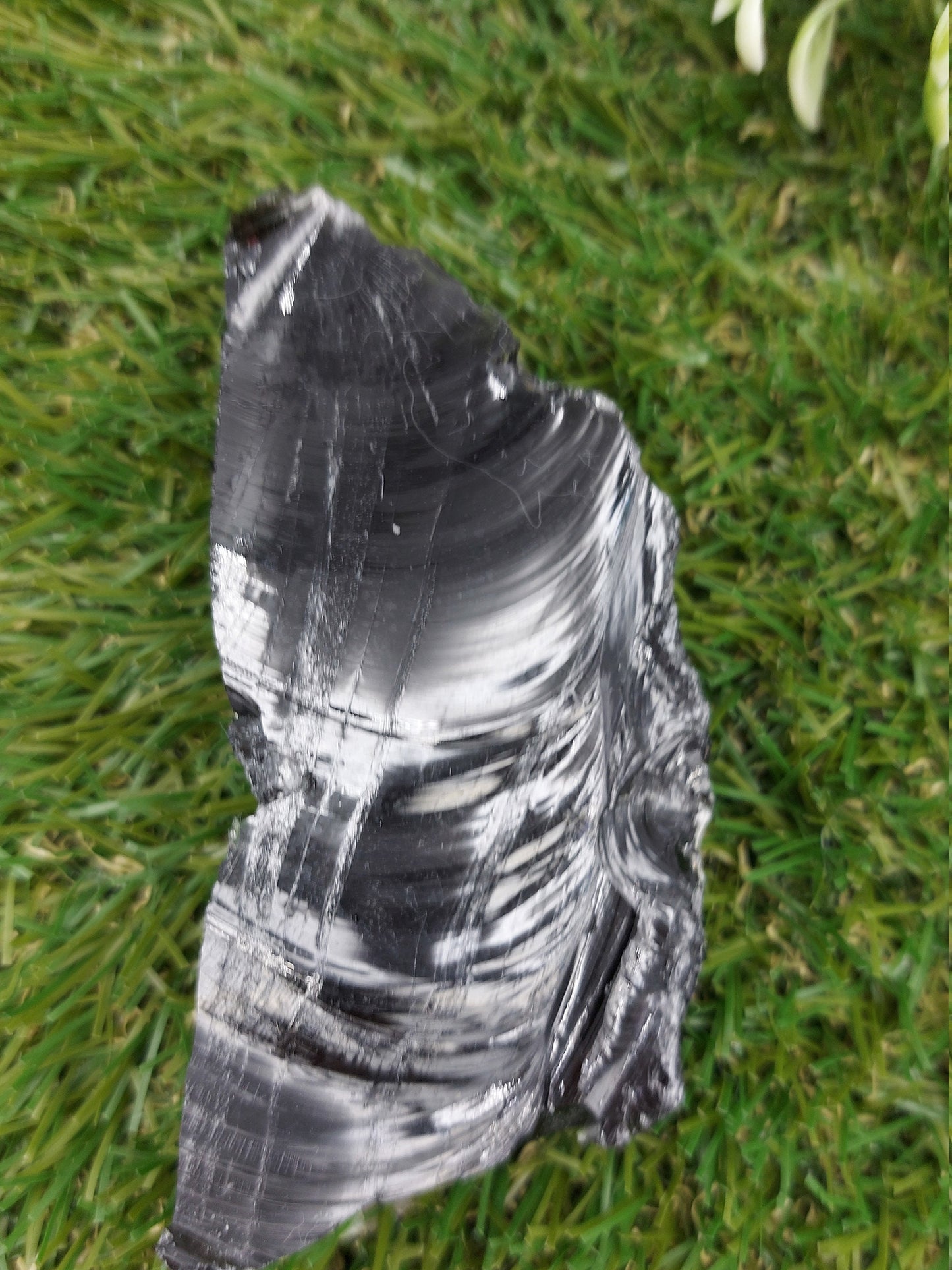 Natural Smokey Obsidian - Protection Crystal Zodiac Mineral Stone