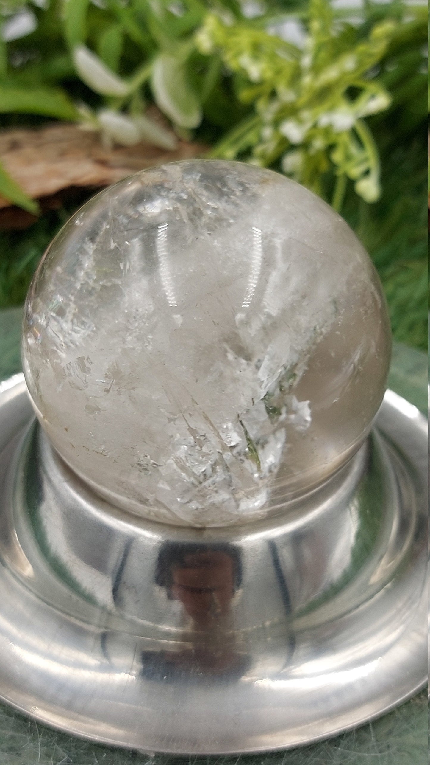 Special Quartz Sphere - Meditetion - Feng Shui - Healing
