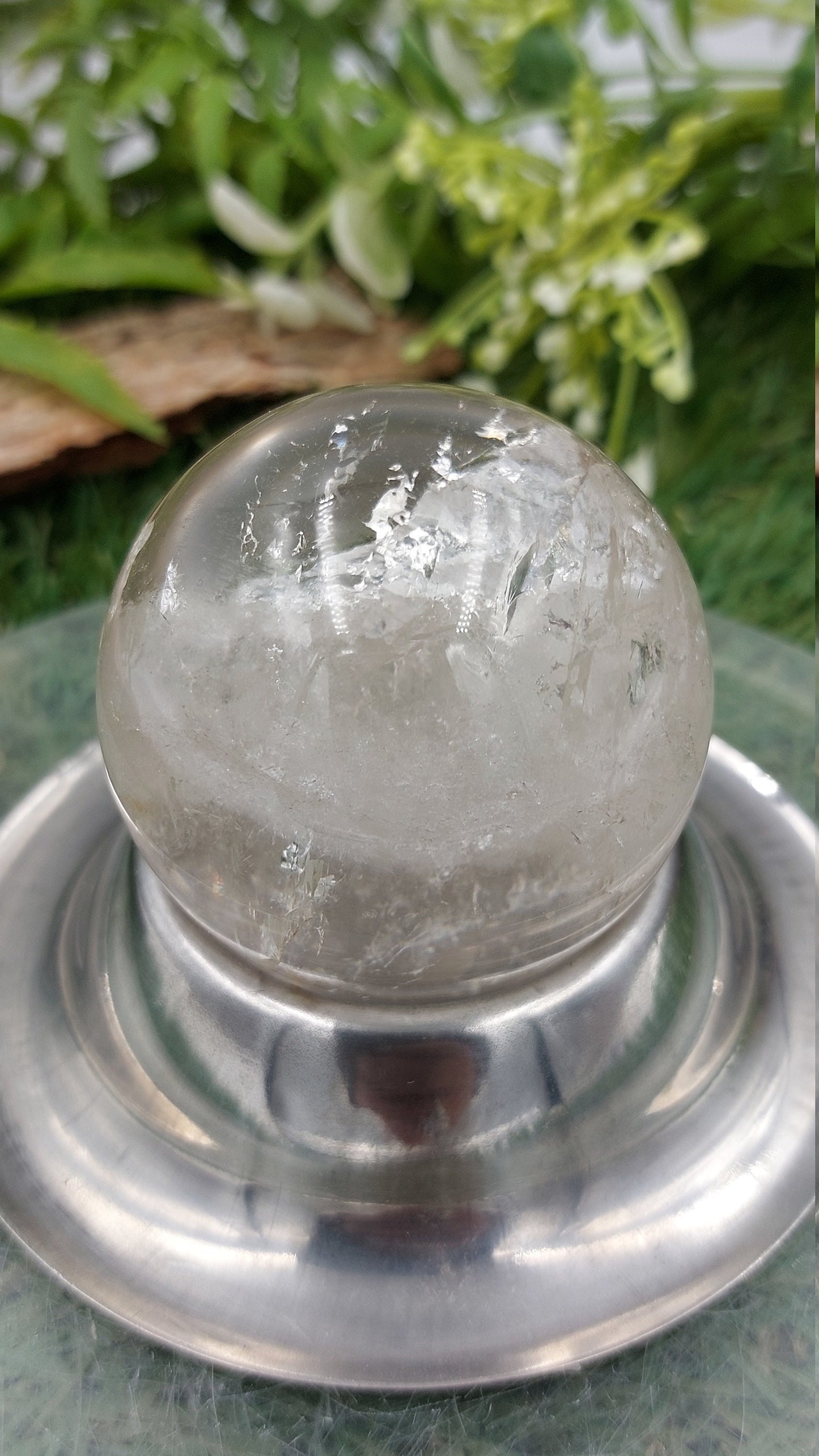 Special Quartz Sphere - Meditetion - Feng Shui - Healing