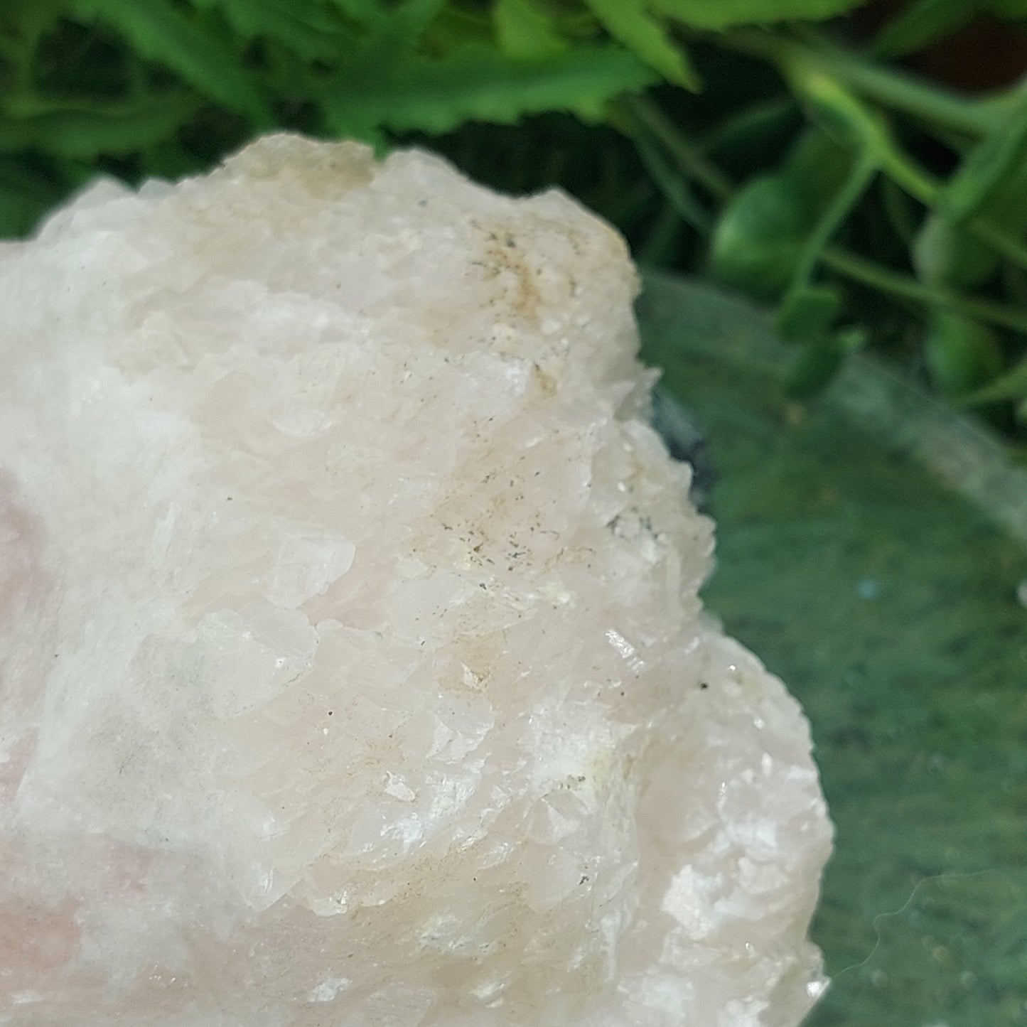 Collector's Piece - Pink Manganoan Calcite Rough Mineral - Heart Chakra Healing