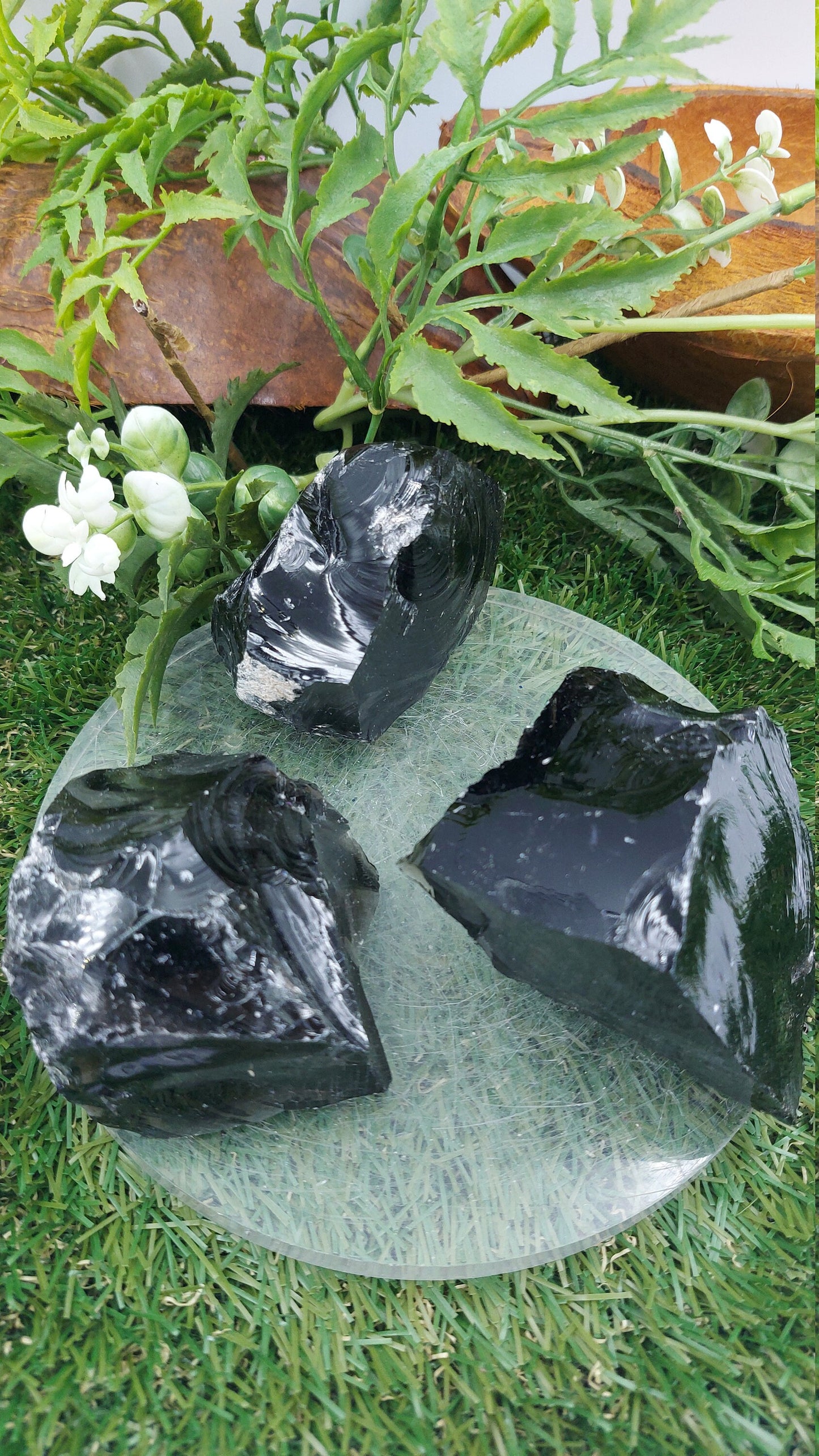 Οψιδιανός Rough Crystal - Extra Ποιότητα