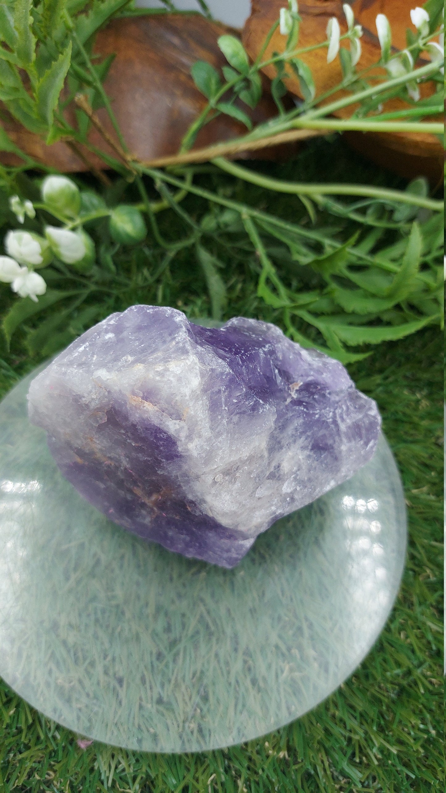 Rough Amethyst Mineral - Chakra Healing & Protection