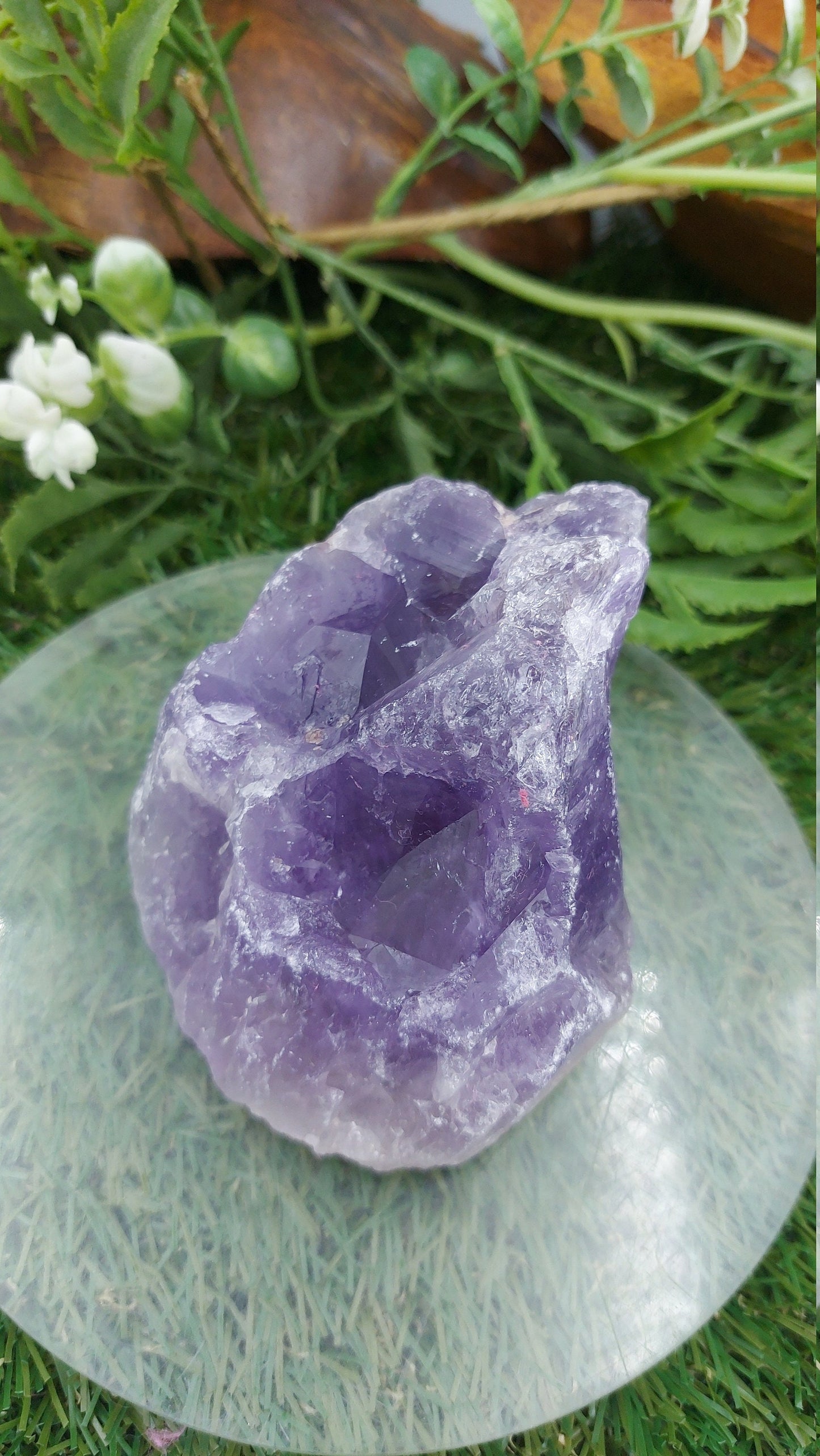Rough Amethyst Mineral - Chakra Healing & Protection