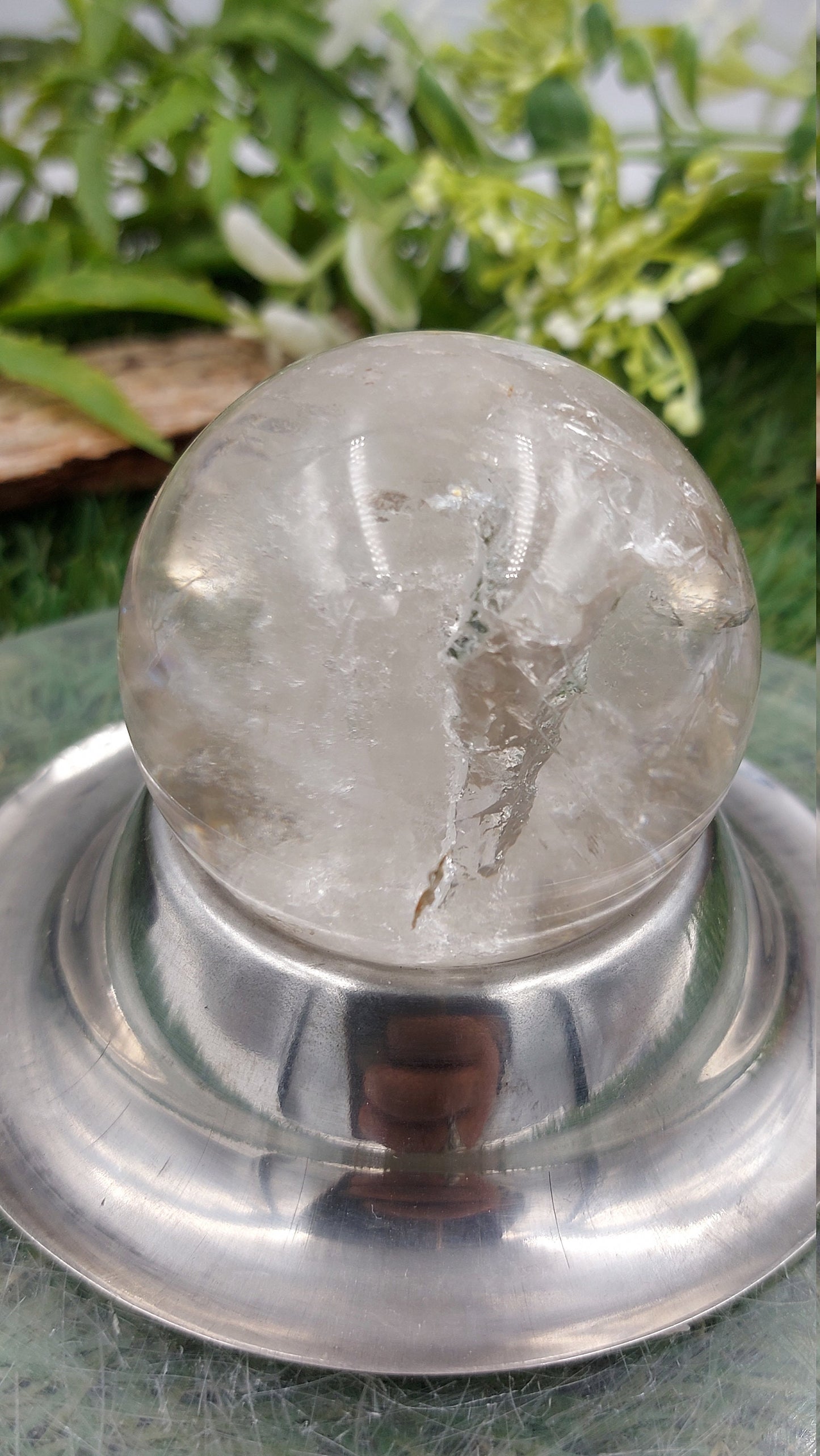 Special Quartz Sphere - Meditetion - Feng Shui - Healing