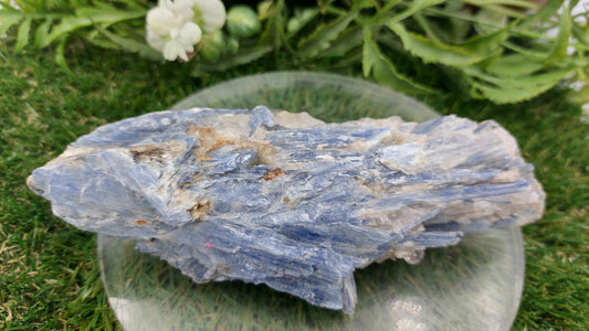 Natural Rough Blue Kyanite Piece - Home Decor