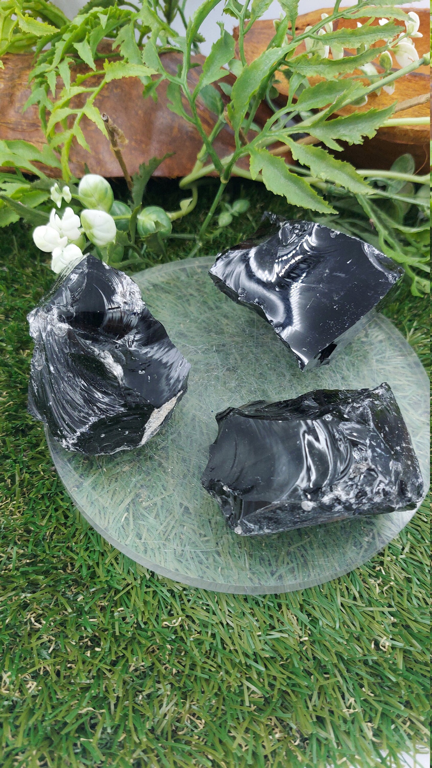 Οψιδιανός Rough Crystal - Extra Ποιότητα