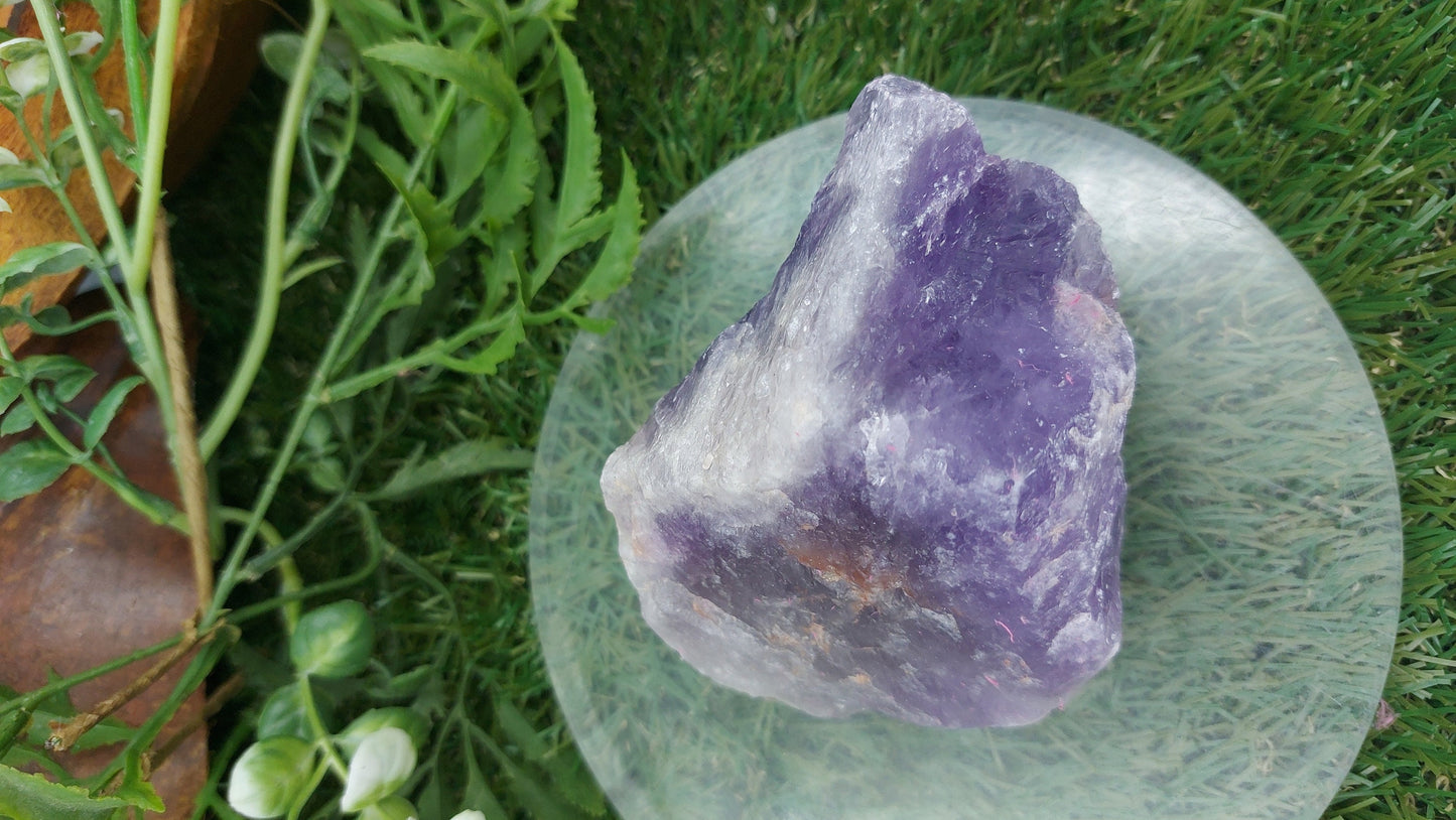 Rough Amethyst Mineral - Chakra Healing & Protection