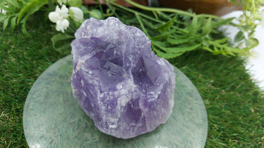 Rough Amethyst Mineral - Chakra Healing & Protection