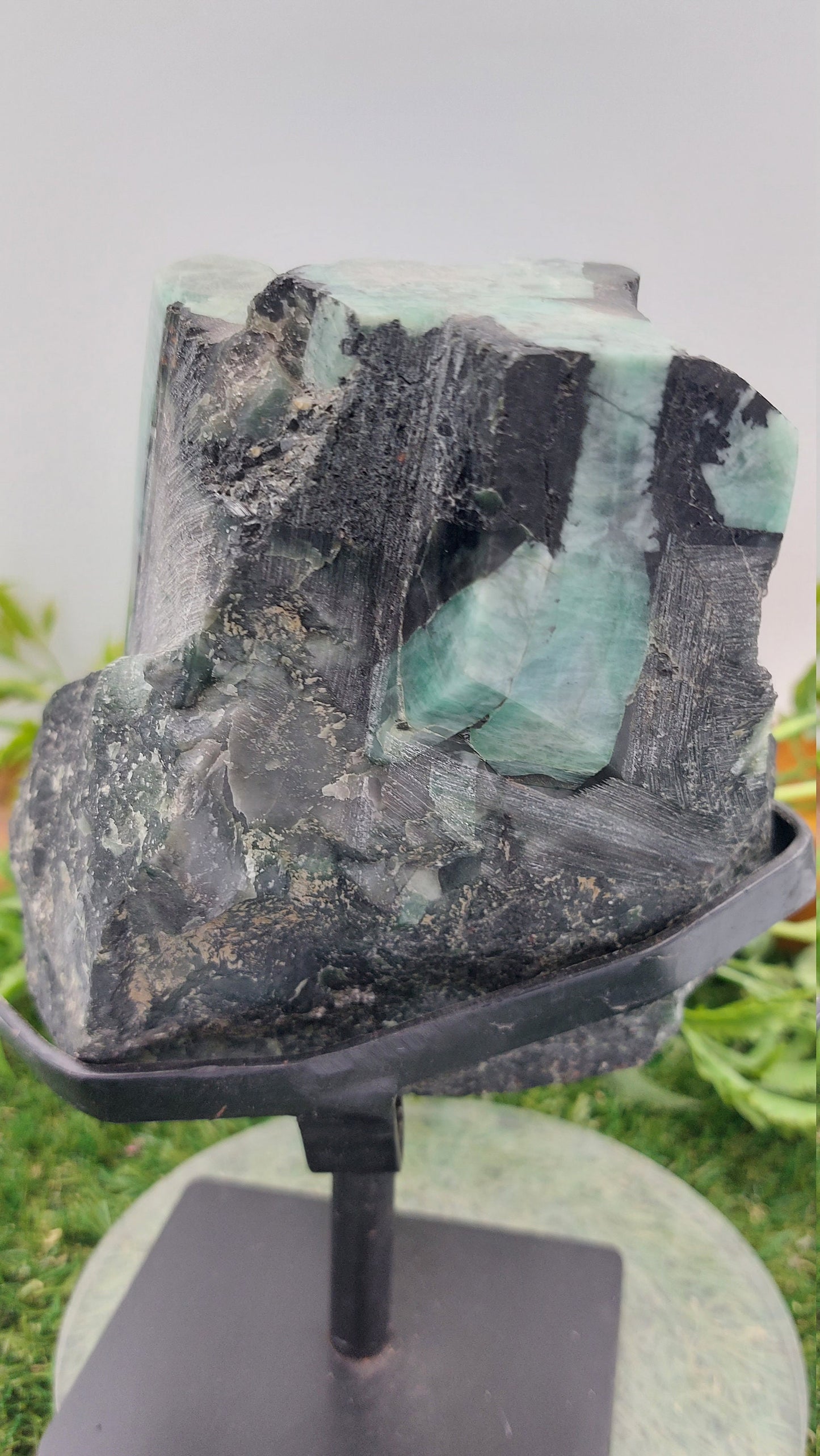 Collector's Piece Polished Emerald Crystal