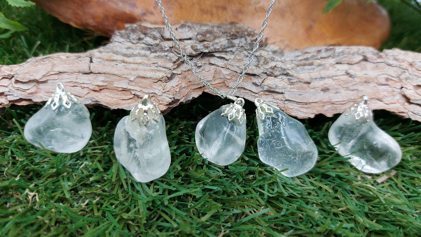 Clear Quartz Handmade Necklace