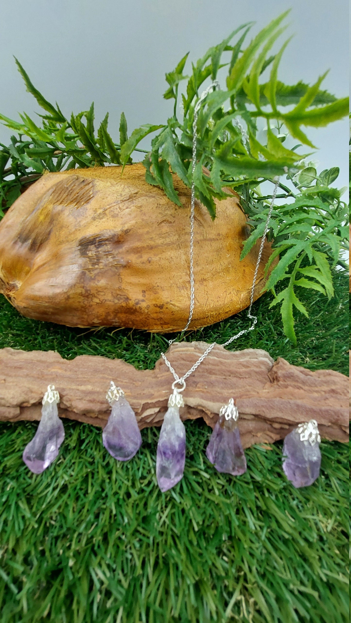 Amethyst Crystal Necklace