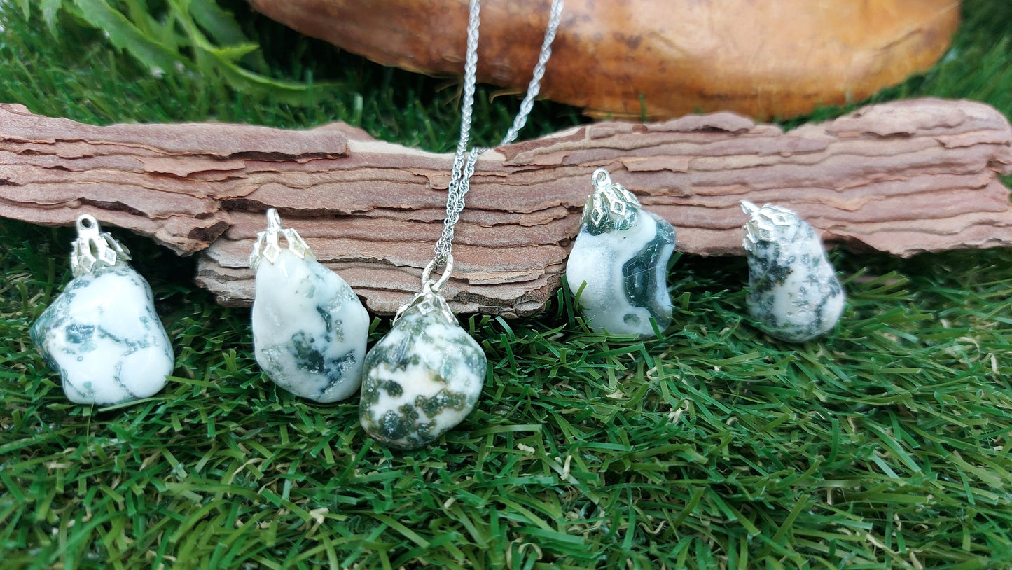 Tree Agate Handmade Necklace