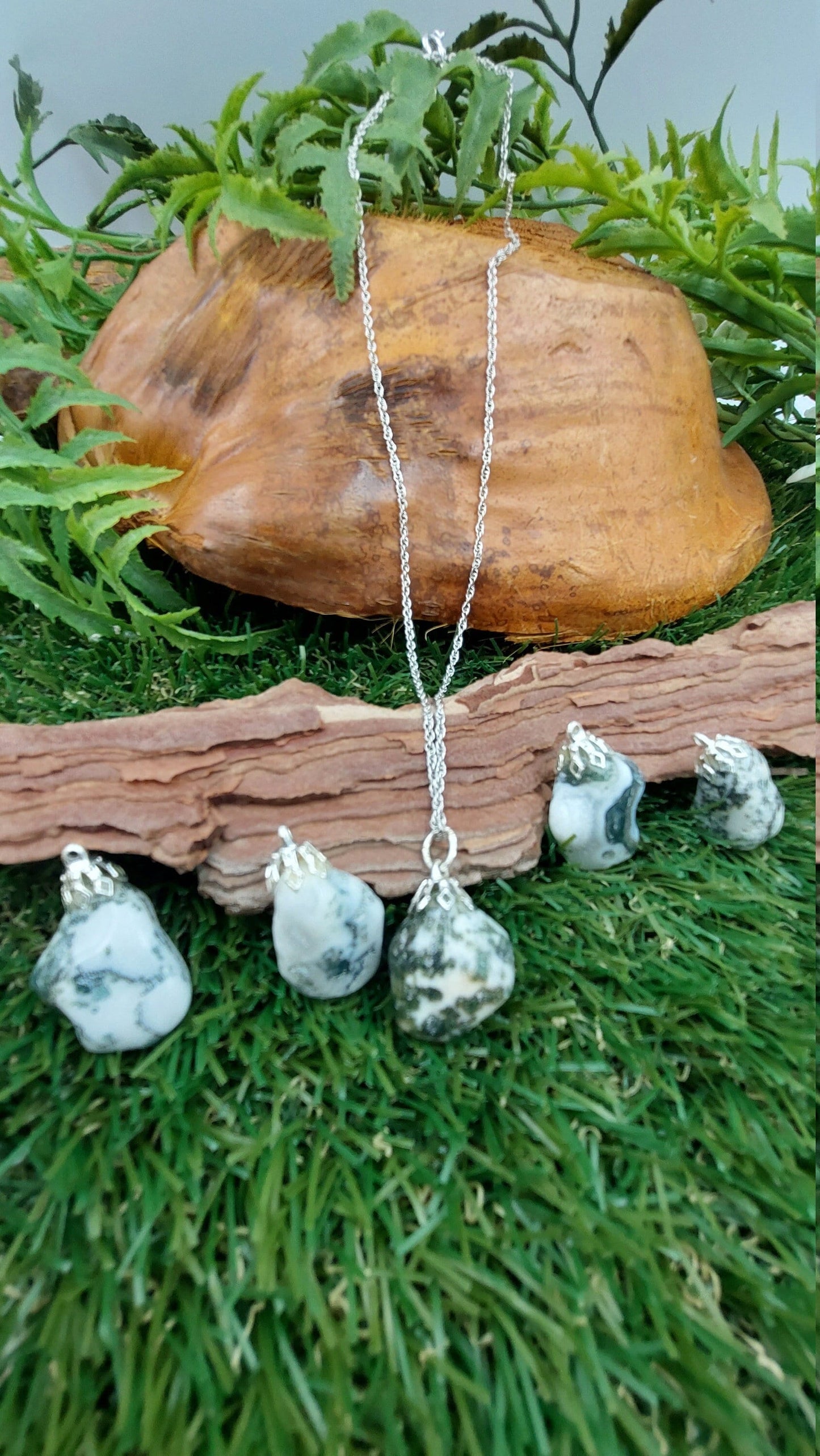 Tree Agate Handmade Necklace