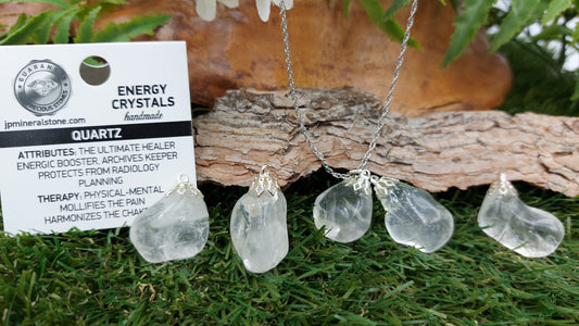 Clear Quartz Handmade Necklace