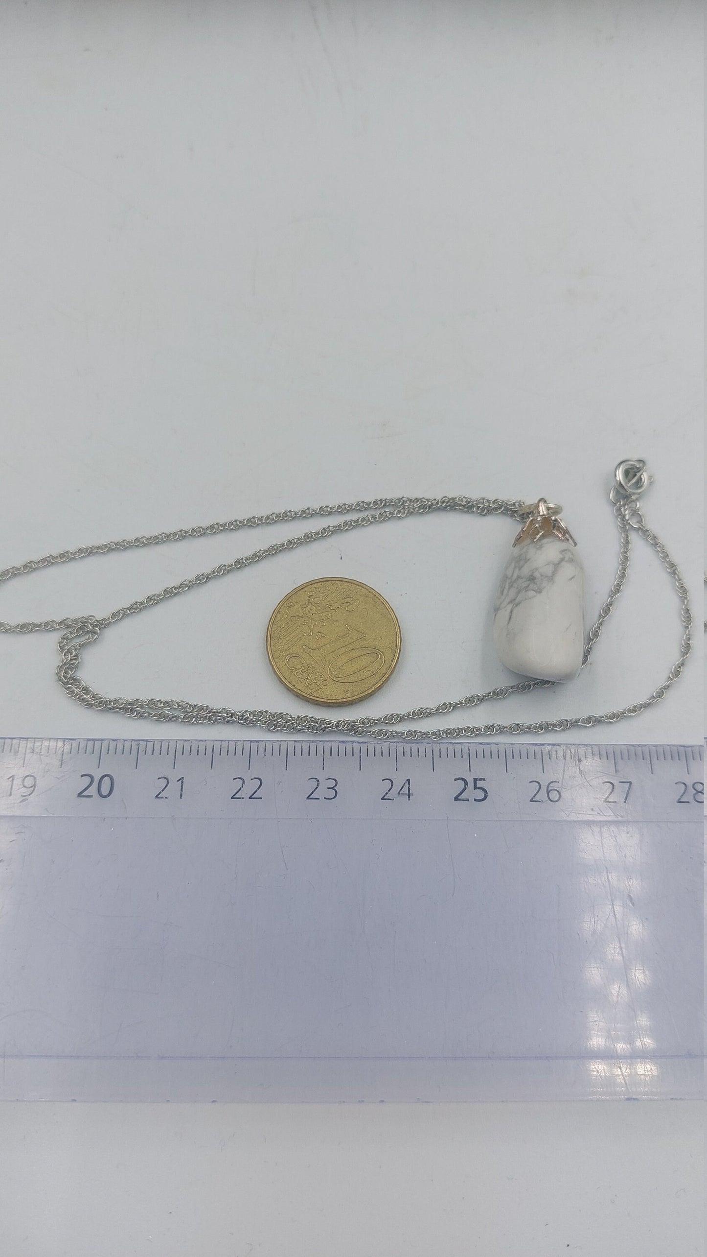 Howlite Crystal Necklace