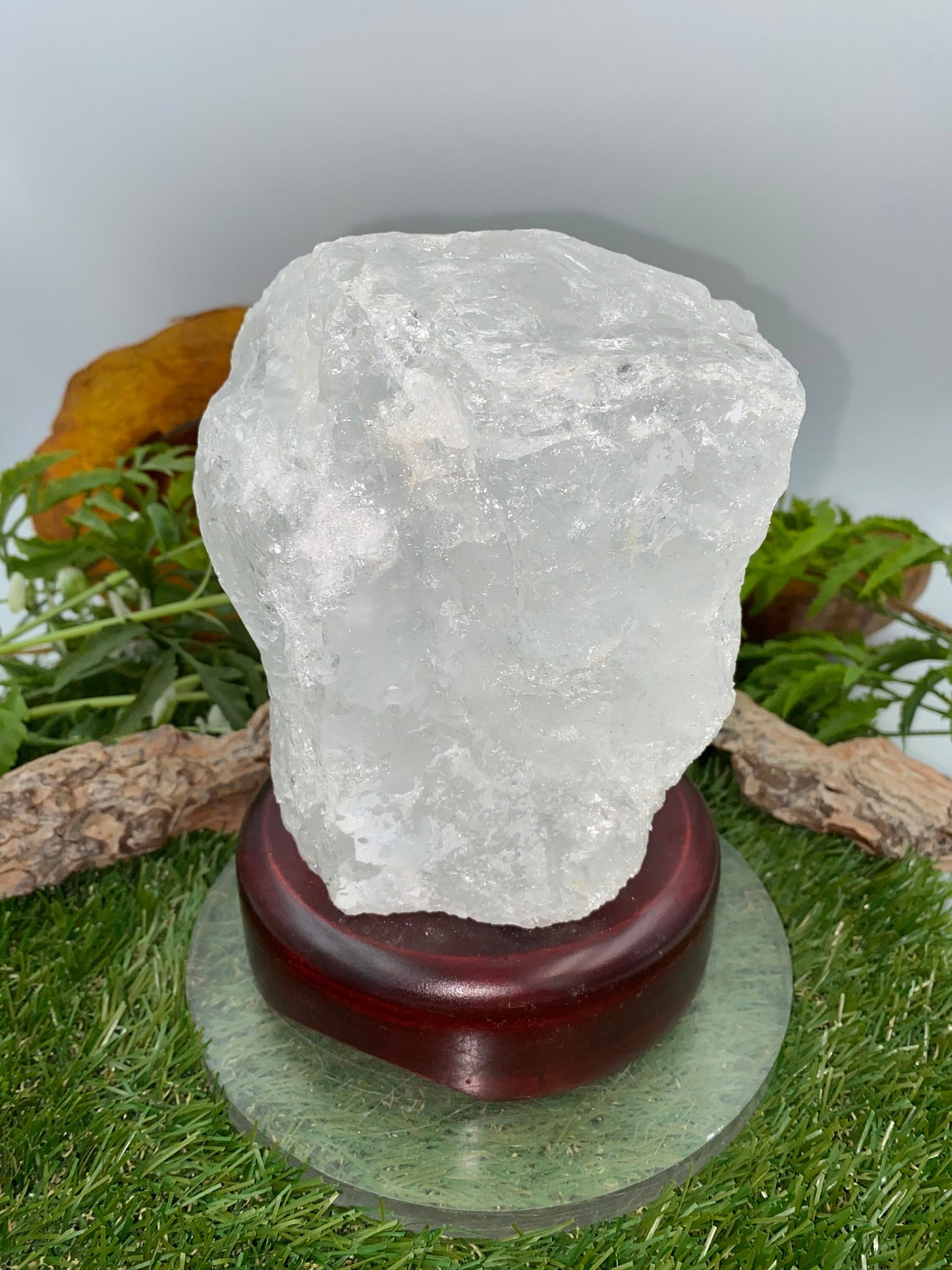 Transparent Quartz Light Decor,Natural Crystal Lamps Decor,Wedding Decor,Home Lighting Decor,Healing Crystal Chakra Light,Birthday Gifts