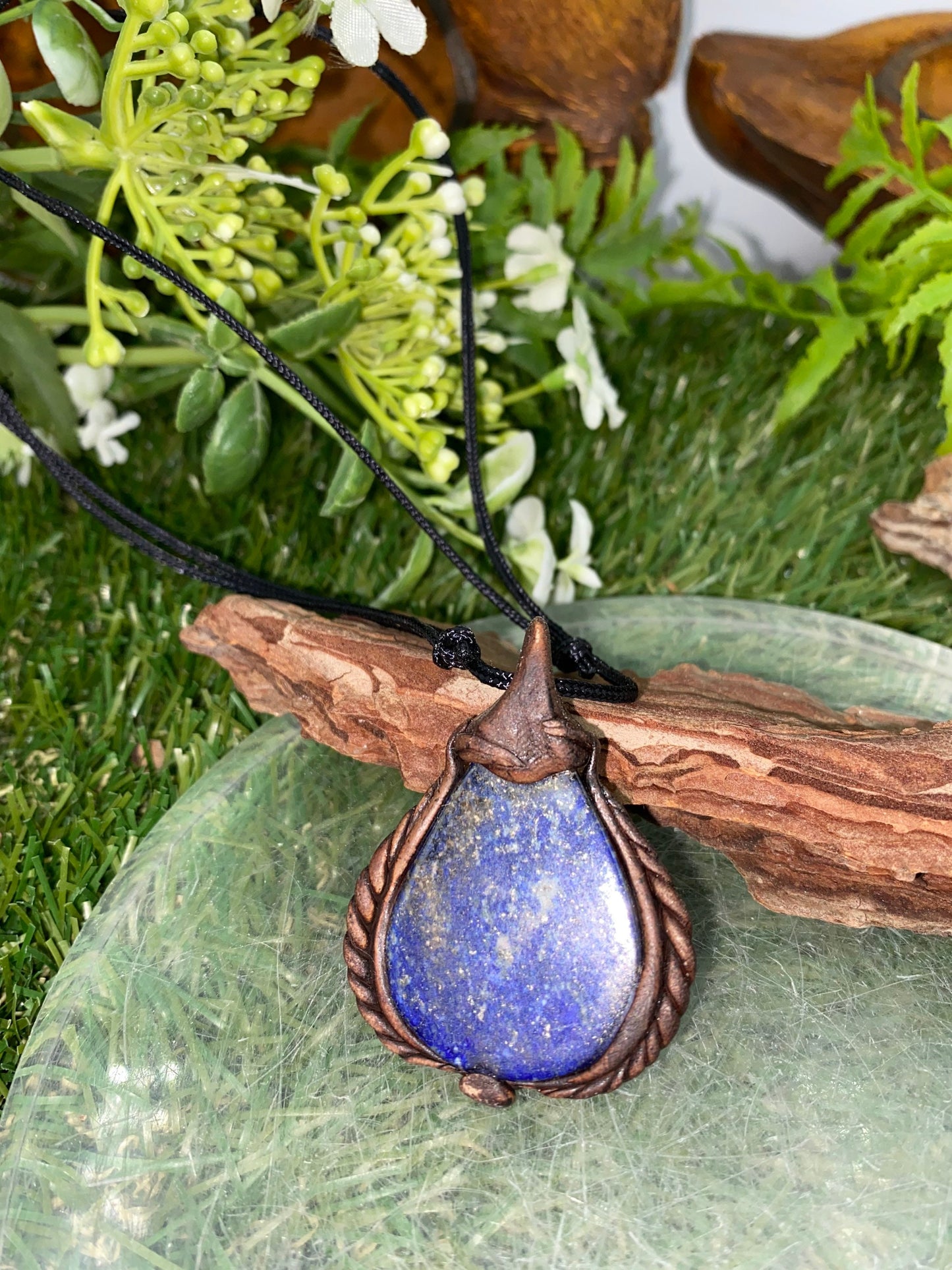 Handmade Necklace- Lapis Lazouli Stone