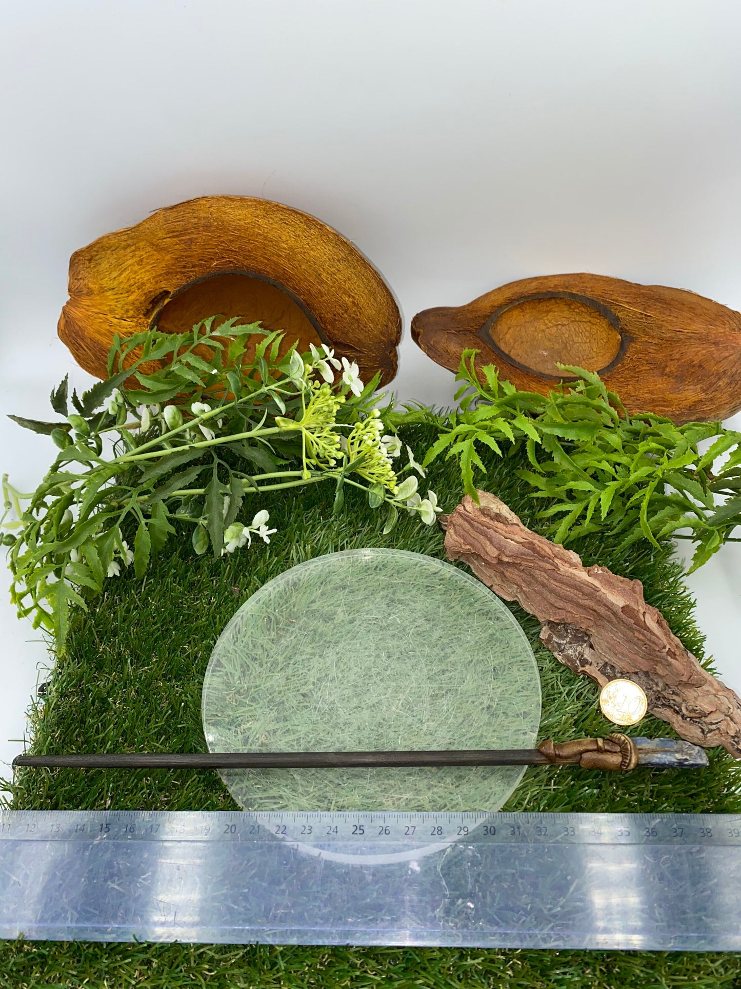 Natural Crystal Kyanite Wand -Fairy wand-Wizard wand-Nature Wand Healing Crystal Zodiac Mineral Stone