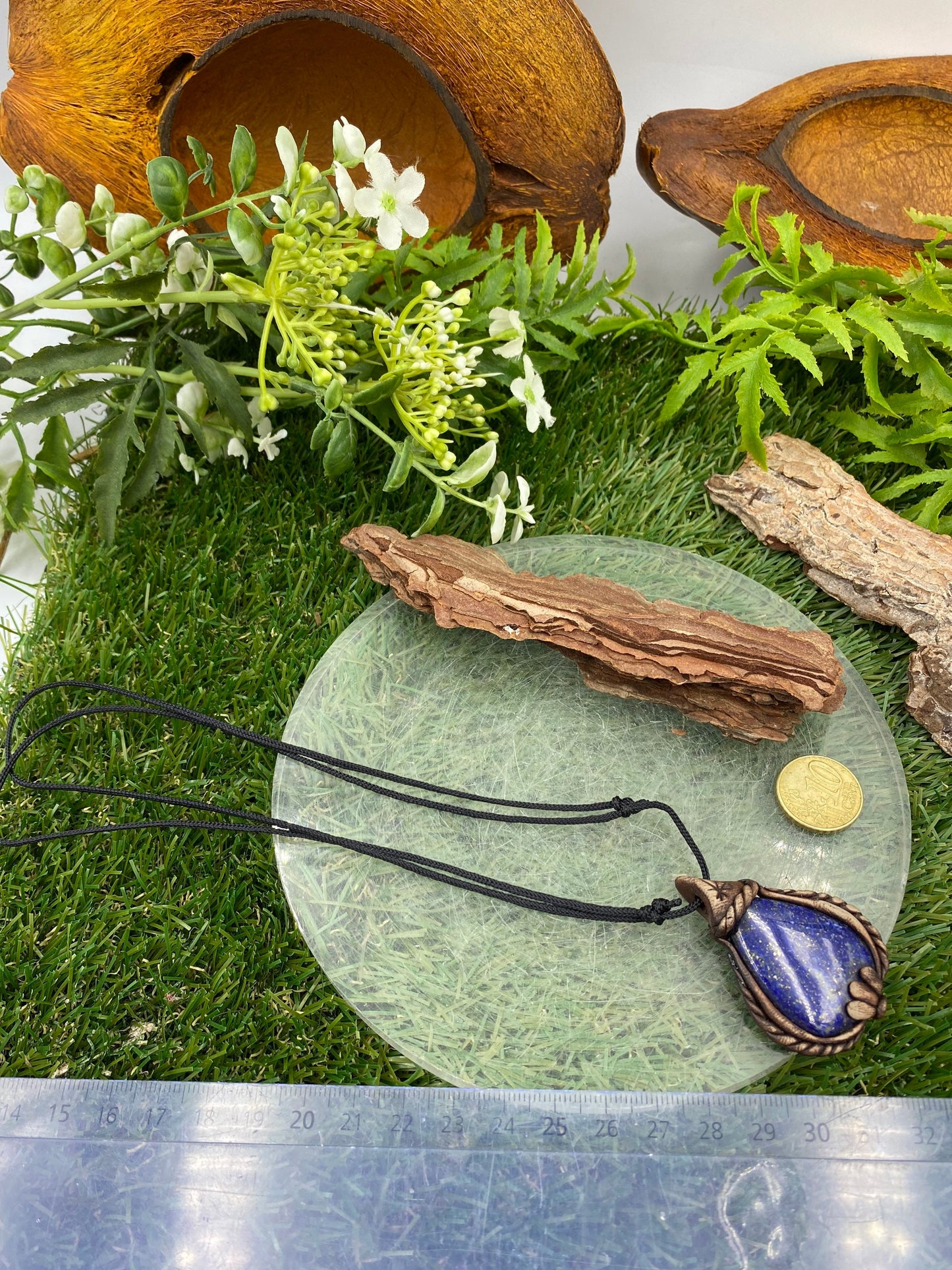 Handmade Necklace- Lapis Lazouli Stone