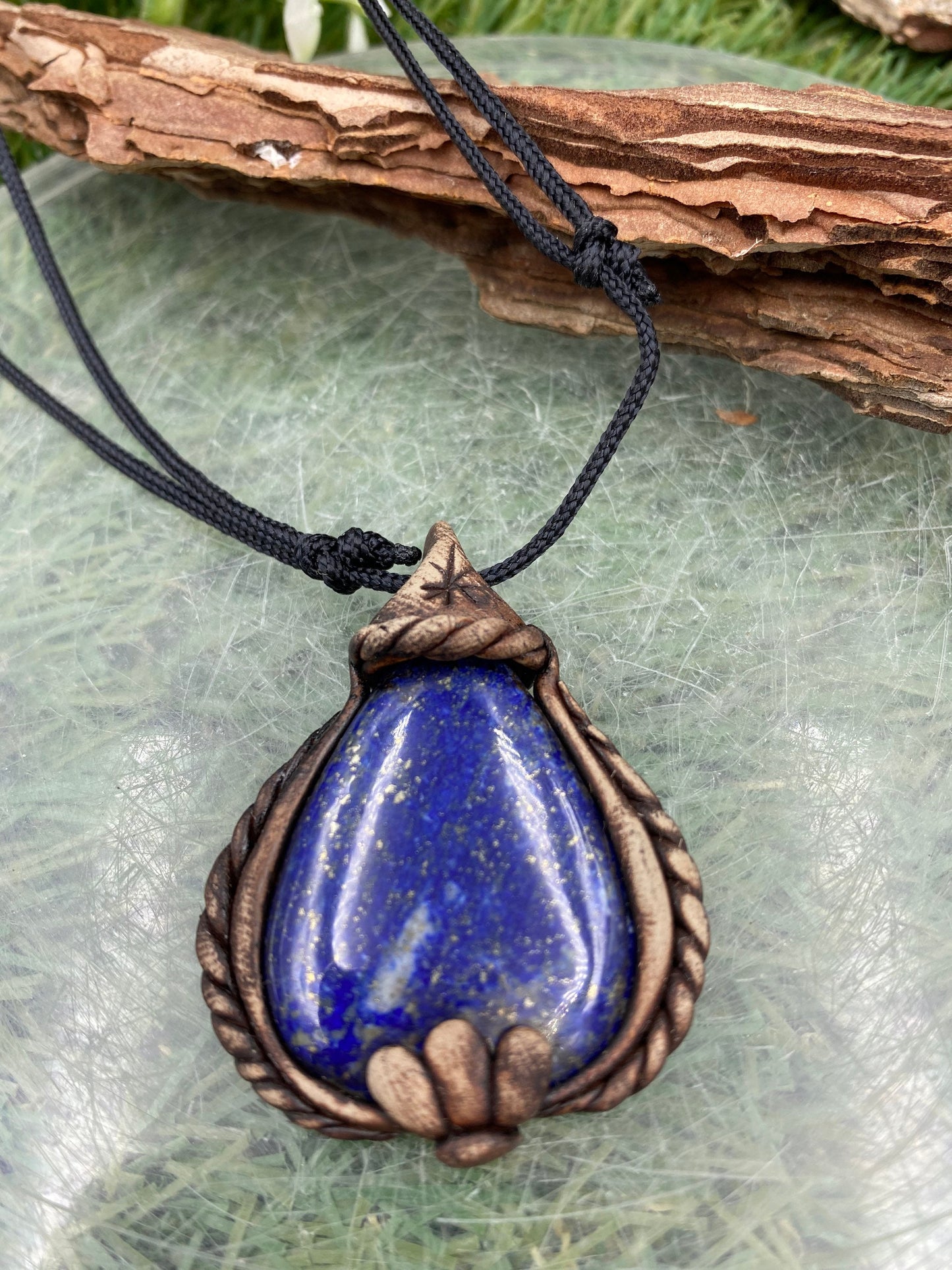 Handmade Necklace- Lapis Lazouli Stone