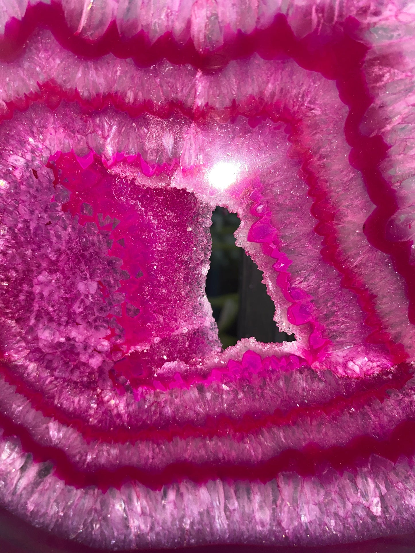 Pink Agate, Natural Agate Slice Coaster, Agate Slice For Home Decoration, Bohemian Agate, Finding Coaster