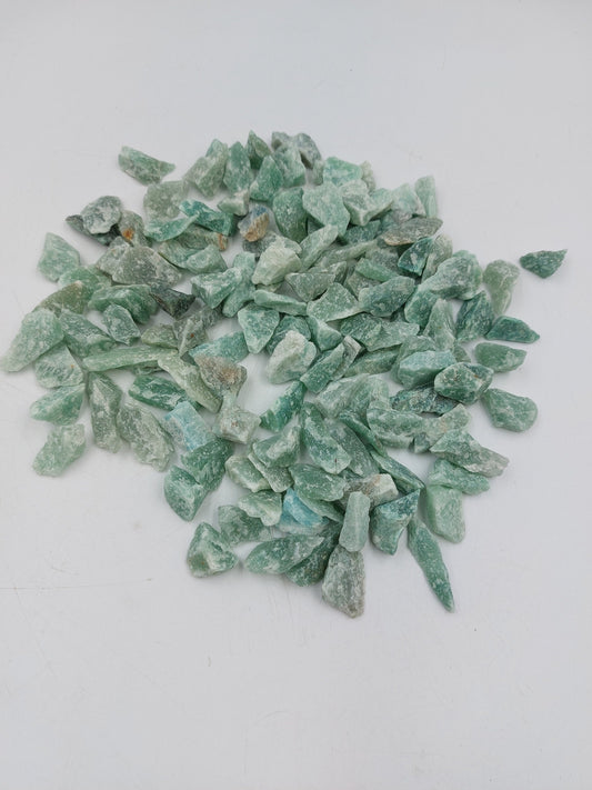Aventurine Rough Crystal Chips, Tumbled Healing Gemstone, New Age Semi-Precious Rocks