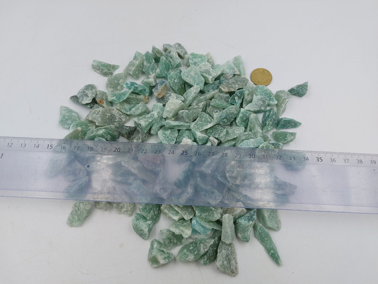 Aventurine Rough Crystal Chips, Tumbled Healing Gemstone, New Age Semi-Precious Rocks