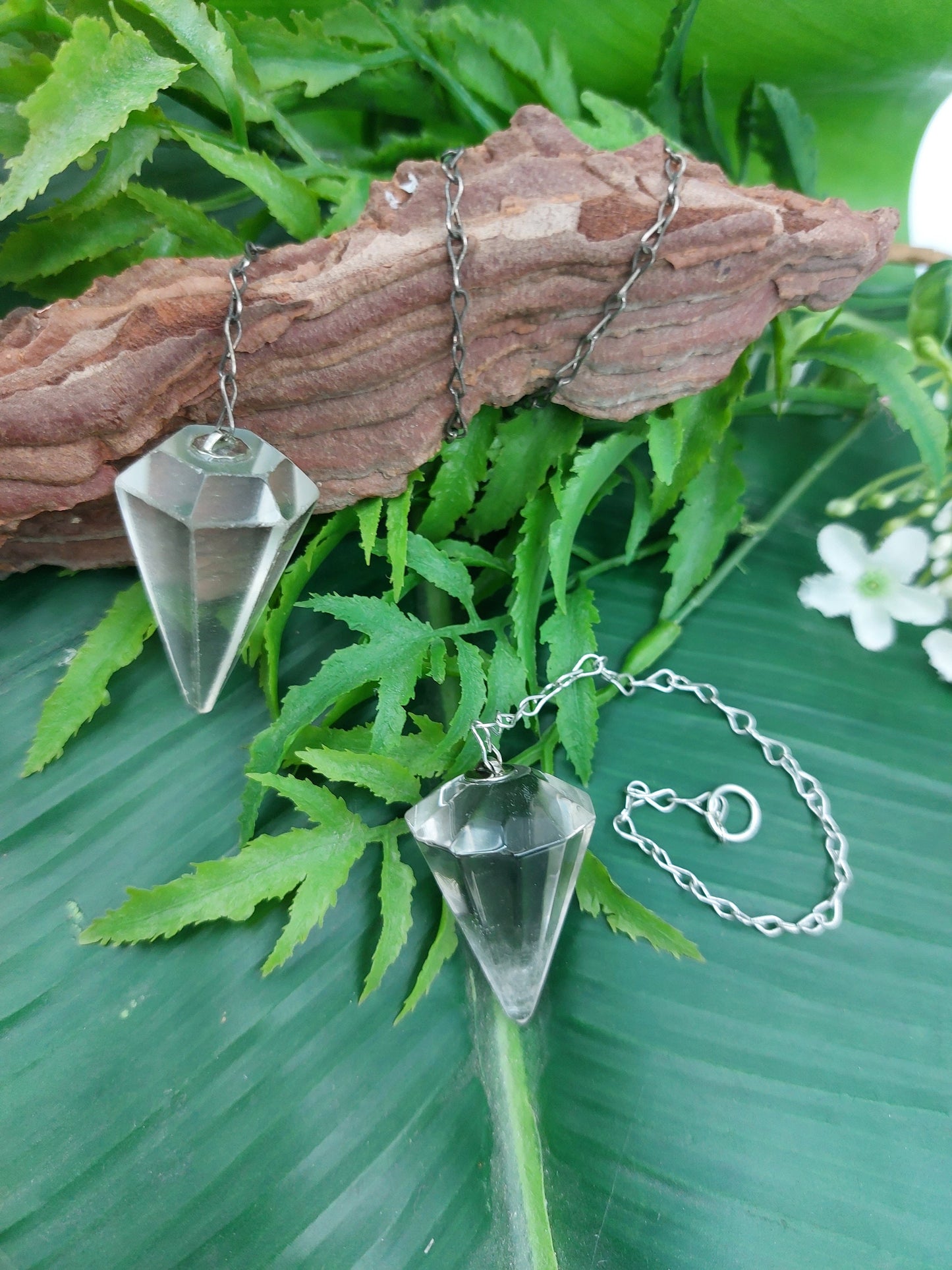 Smoked Quartz Pendulum, Crystal Pendulum, Dowsing Pendulum, Divination Crystal
