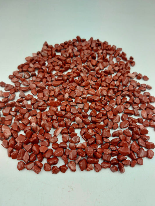 Jasper Polished Crystal Chips, Tumbled Healing Gemstone, New Age Polished Semi-Precious Rocks