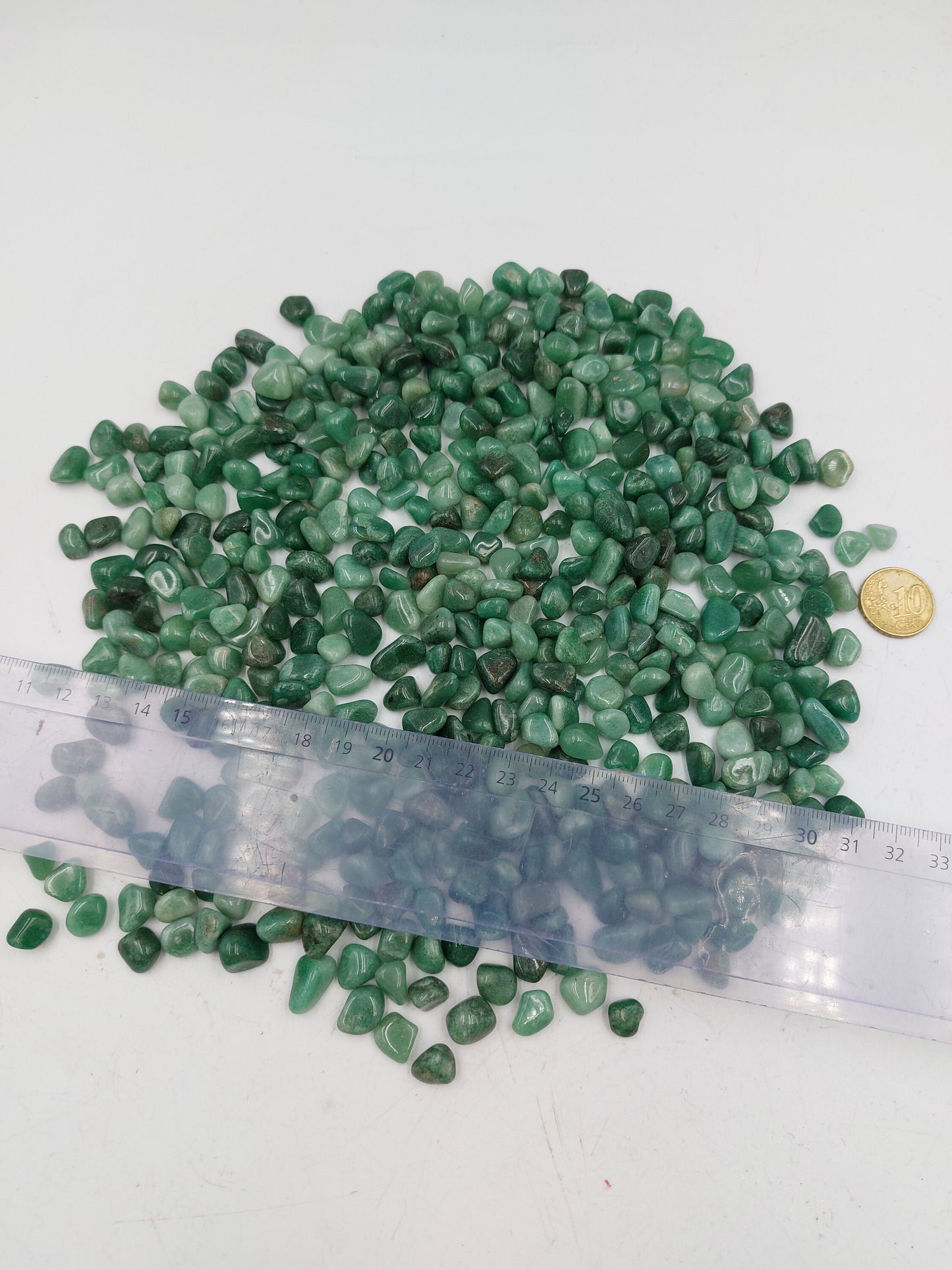 Aventurine Polished Crystal Chips, Tumbled Healing Gemstone, New Age Polished Semi-Precious Rocks