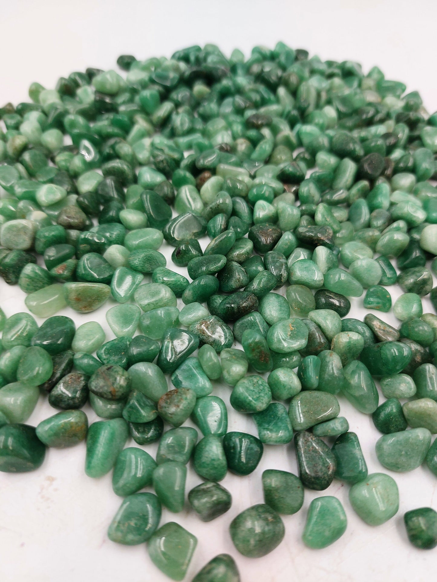 Aventurine Polished Crystal Chips, Tumbled Healing Gemstone, New Age Polished Semi-Precious Rocks