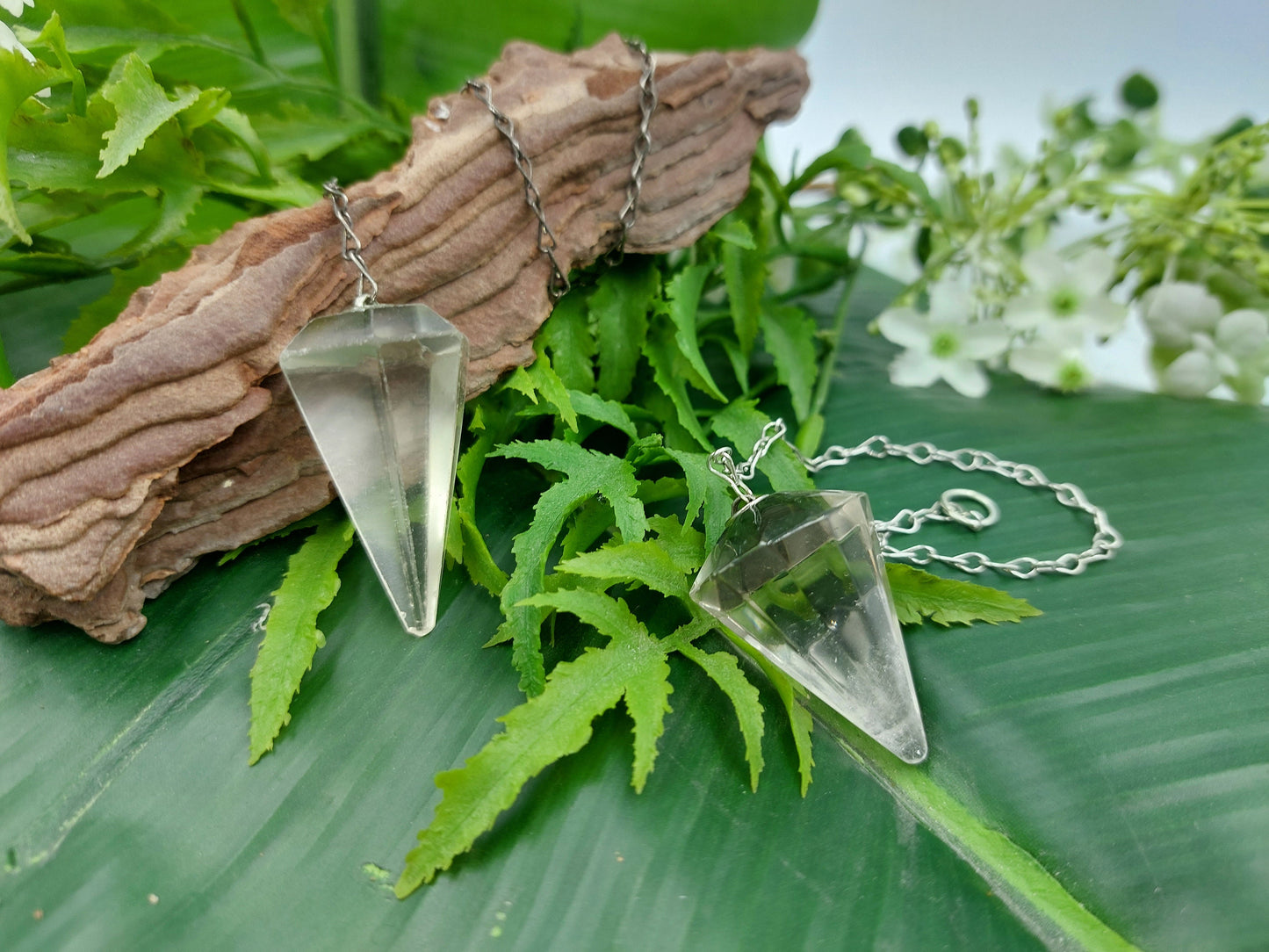 Smoked Quartz Pendulum, Crystal Pendulum, Dowsing Pendulum, Divination Crystal