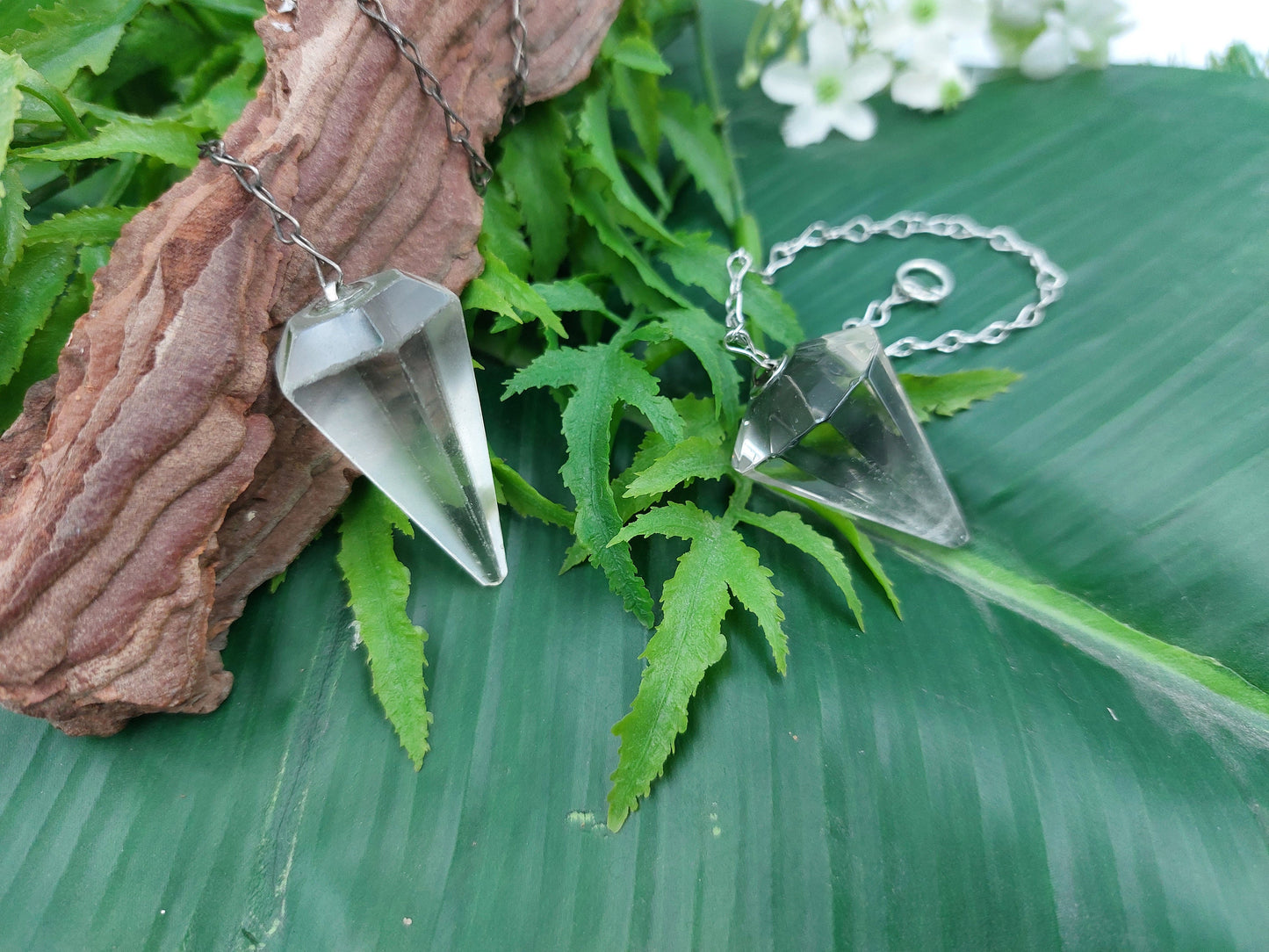 Smoked Quartz Pendulum, Crystal Pendulum, Dowsing Pendulum, Divination Crystal