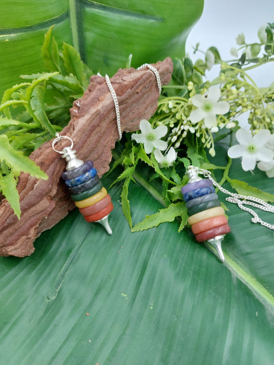 Chakra Pendulum, Crystal Pendulum, Dowsing Pendulum, Divination Crystal
