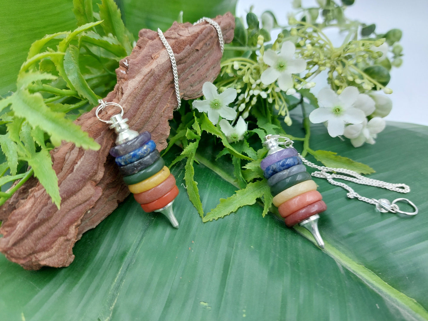 Chakra Pendulum, Crystal Pendulum, Dowsing Pendulum, Divination Crystal