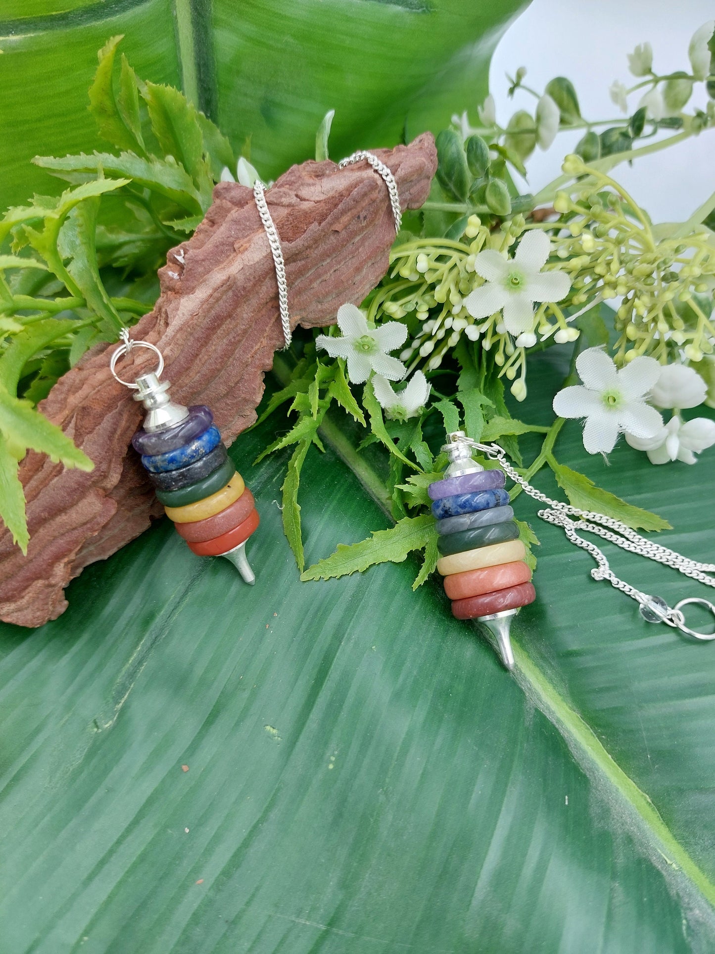 Chakra Pendulum, Crystal Pendulum, Dowsing Pendulum, Divination Crystal